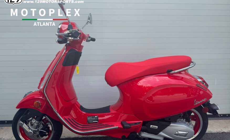 2025 Vespa Primavera 150 RED