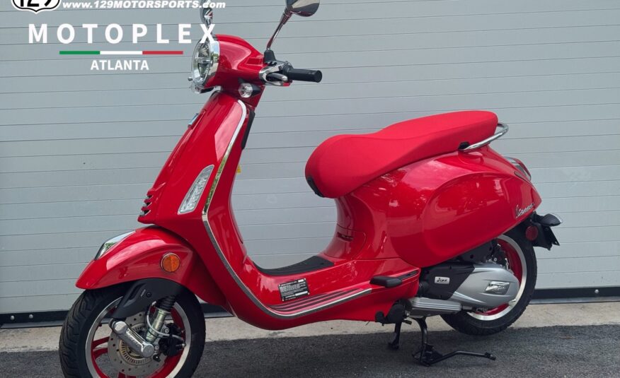 2025 Vespa Primavera 150 RED