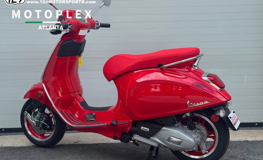 2025 Vespa Primavera 150 RED